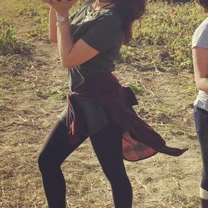 Olive green tunic dress. Worn once. Size M